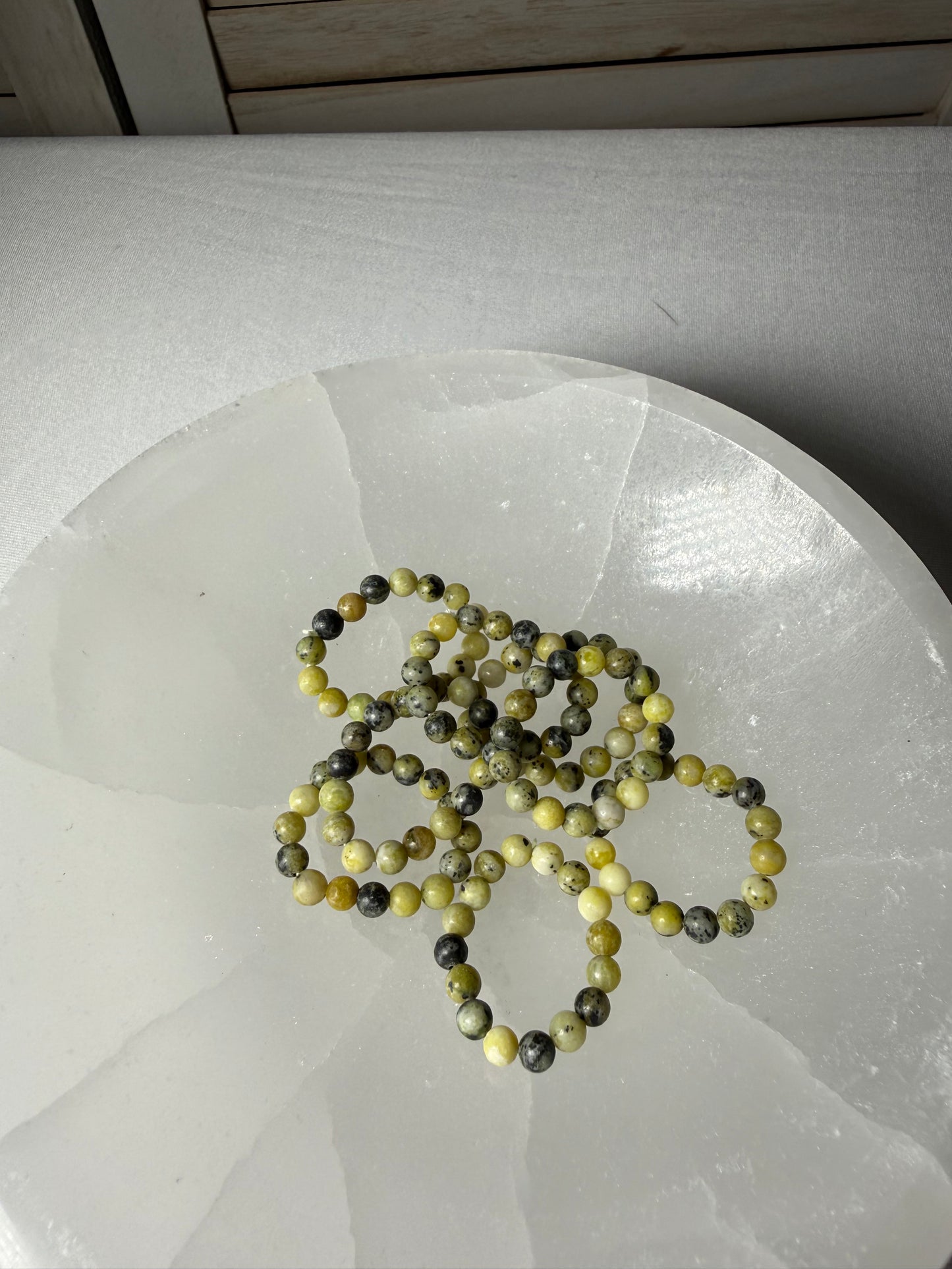 Serpentine Beaded Rings