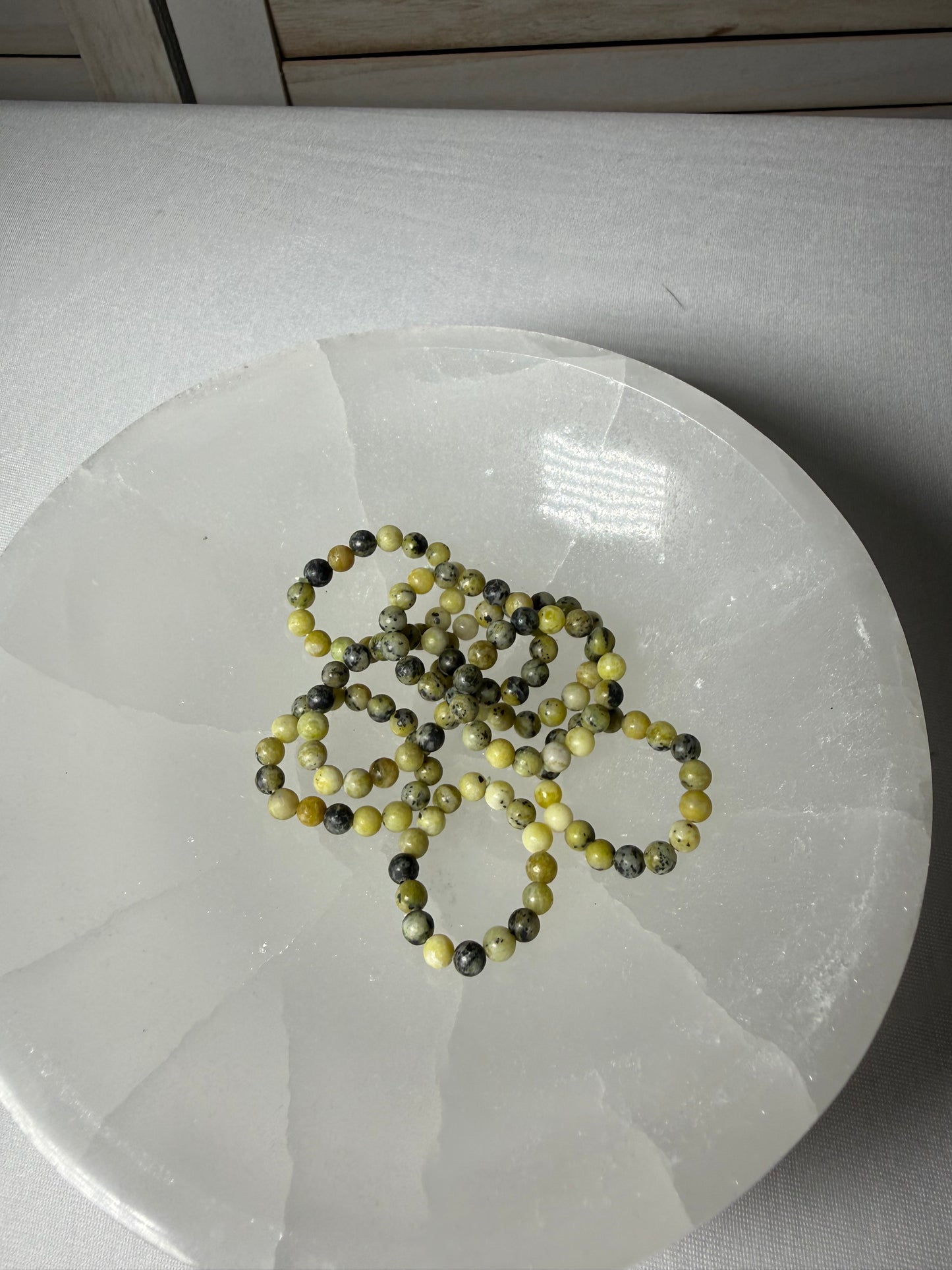 Serpentine Beaded Rings