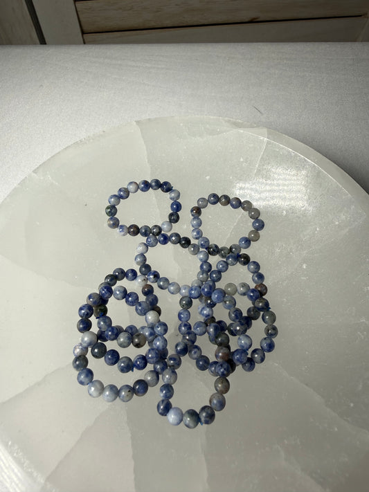 Sodalite Mini Bead Ring