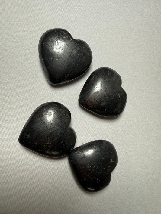 Hematite Heart