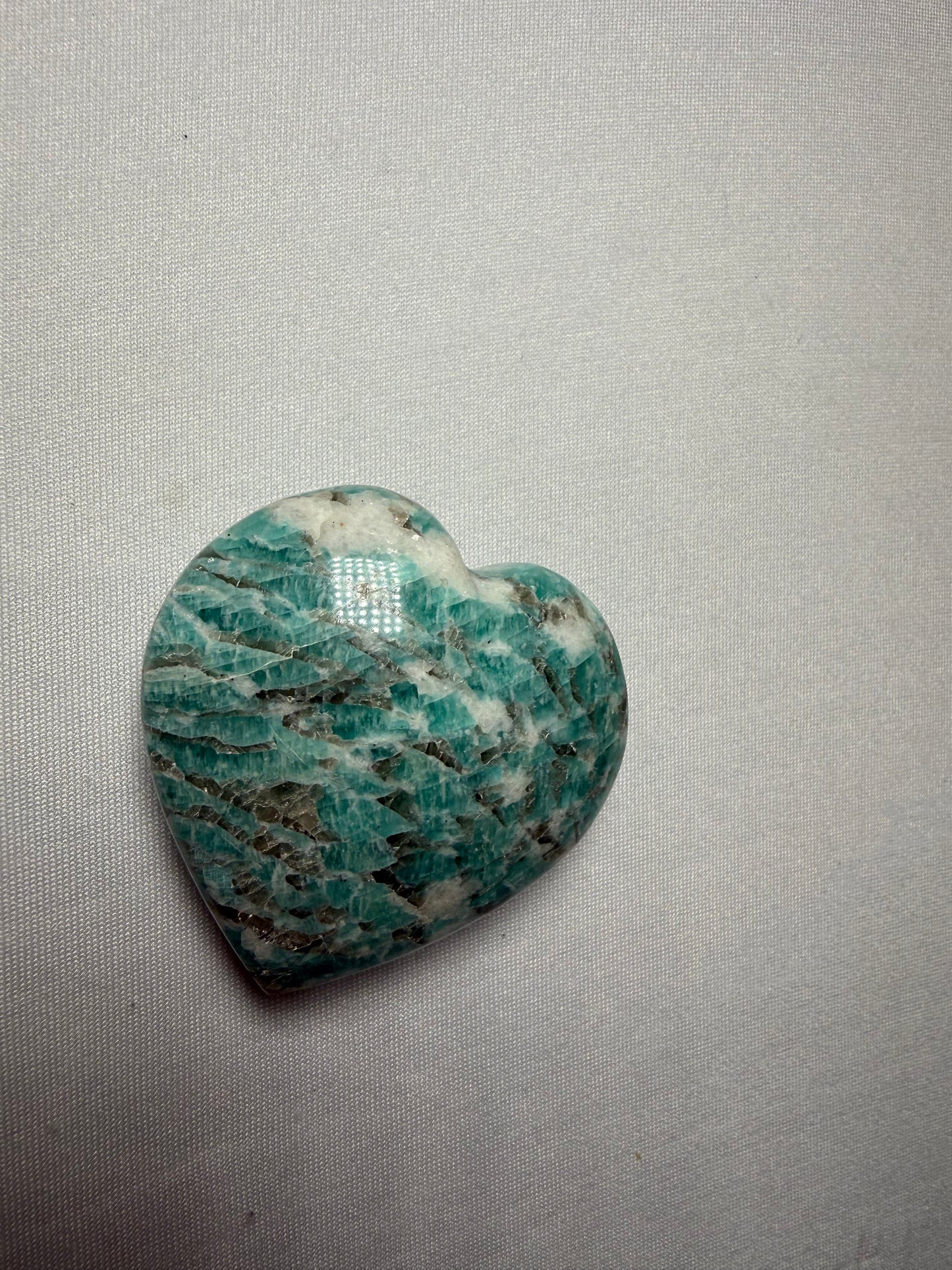 Amazonite Heart