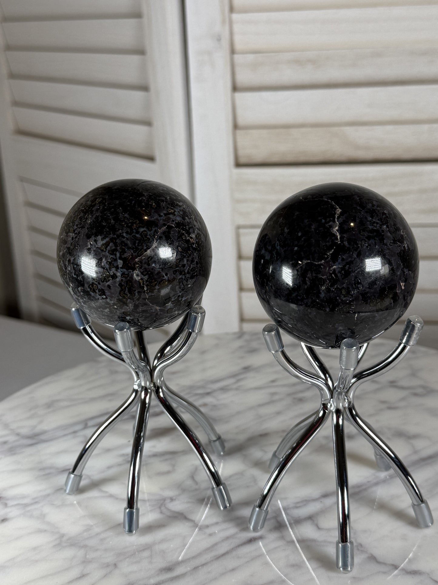 Indigo Gabbro Sphere