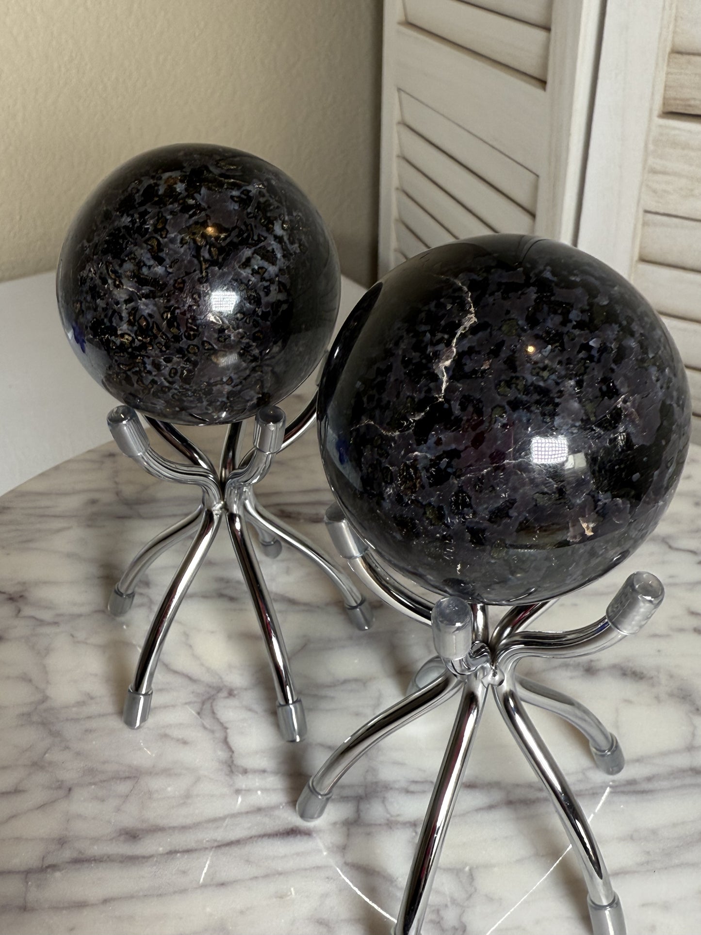 Indigo Gabbro Sphere