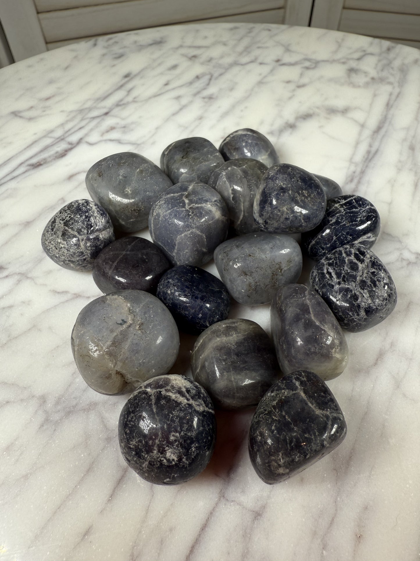 Iolite Tumble Stone