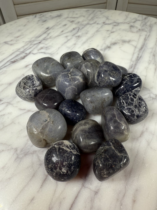Iolite Tumble Stone