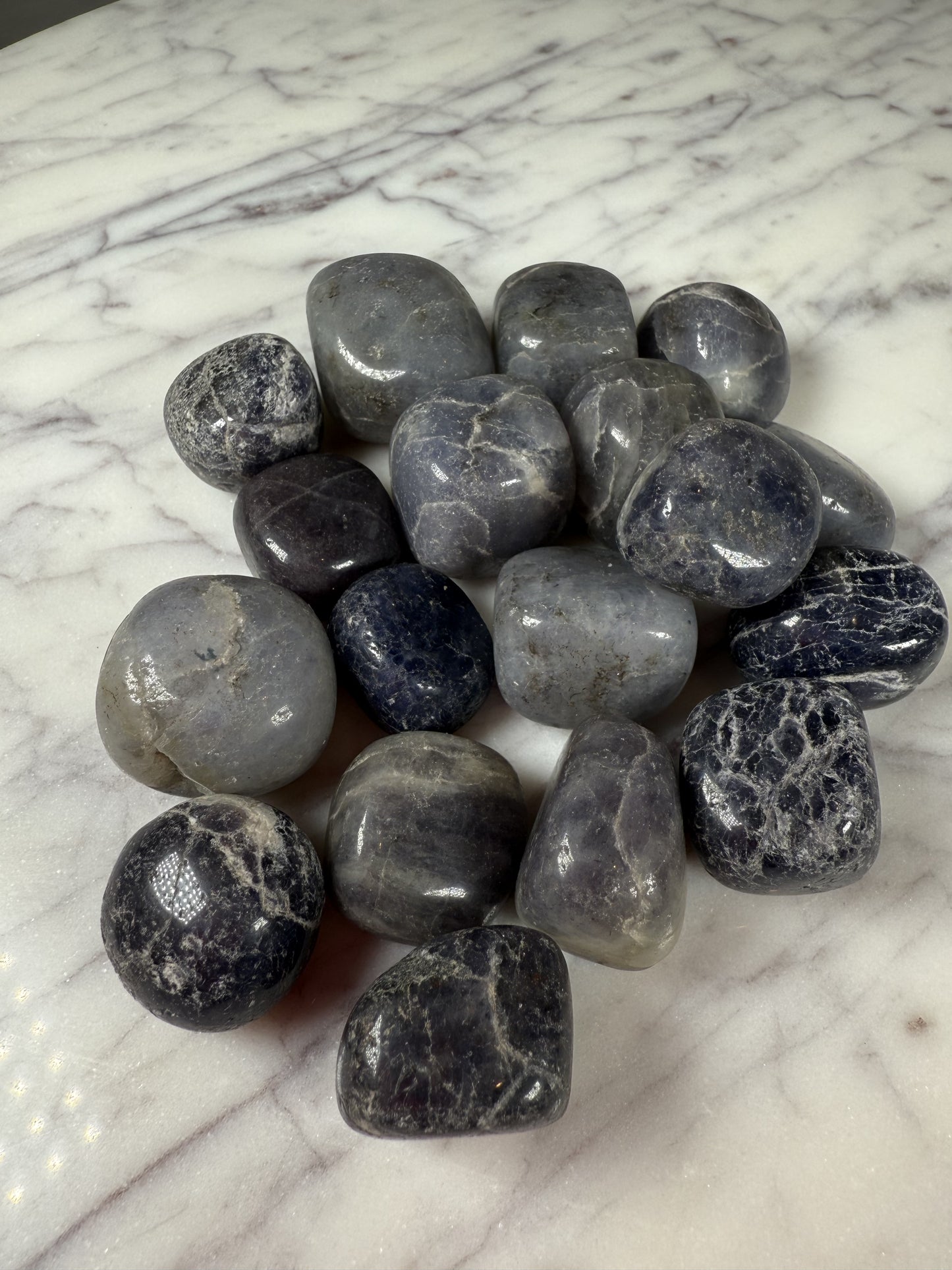 Iolite Tumble Stone