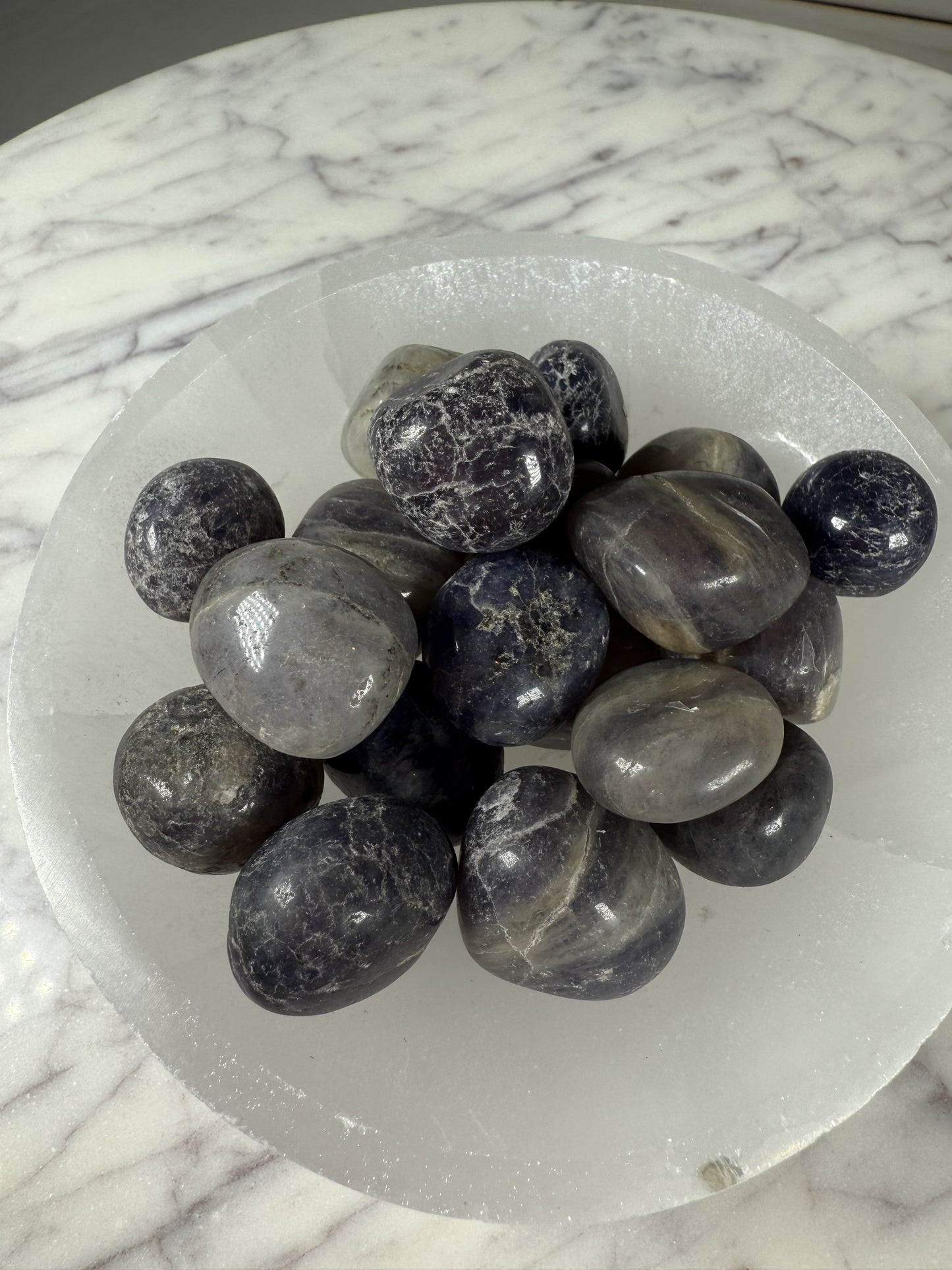 Iolite Tumble Stone
