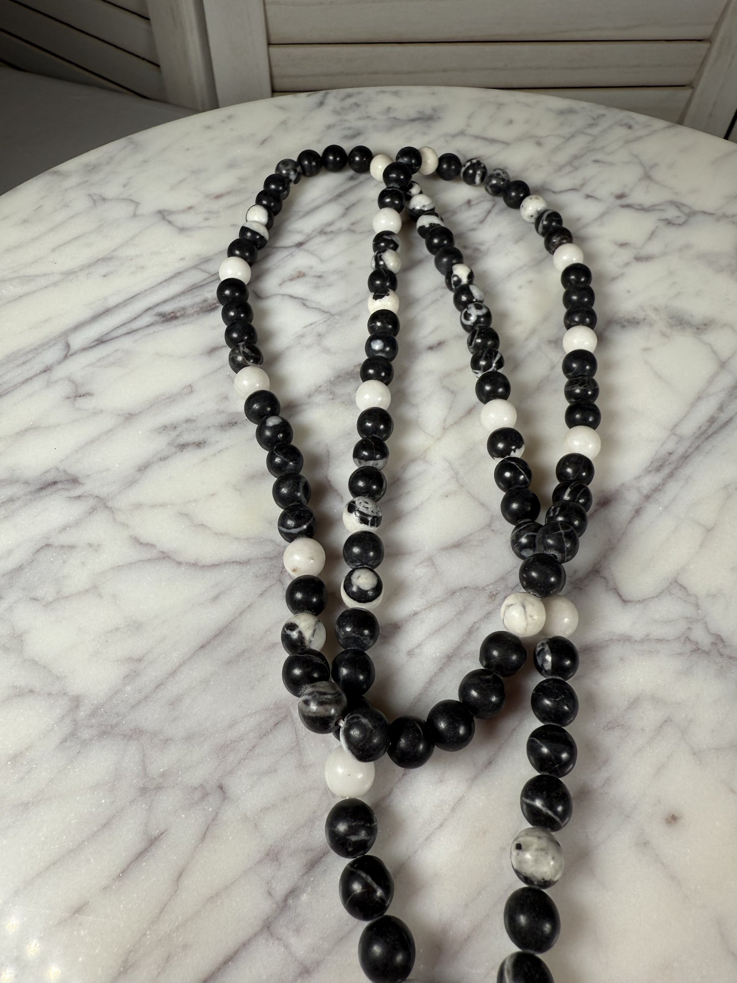 King Agate Mala Necklace