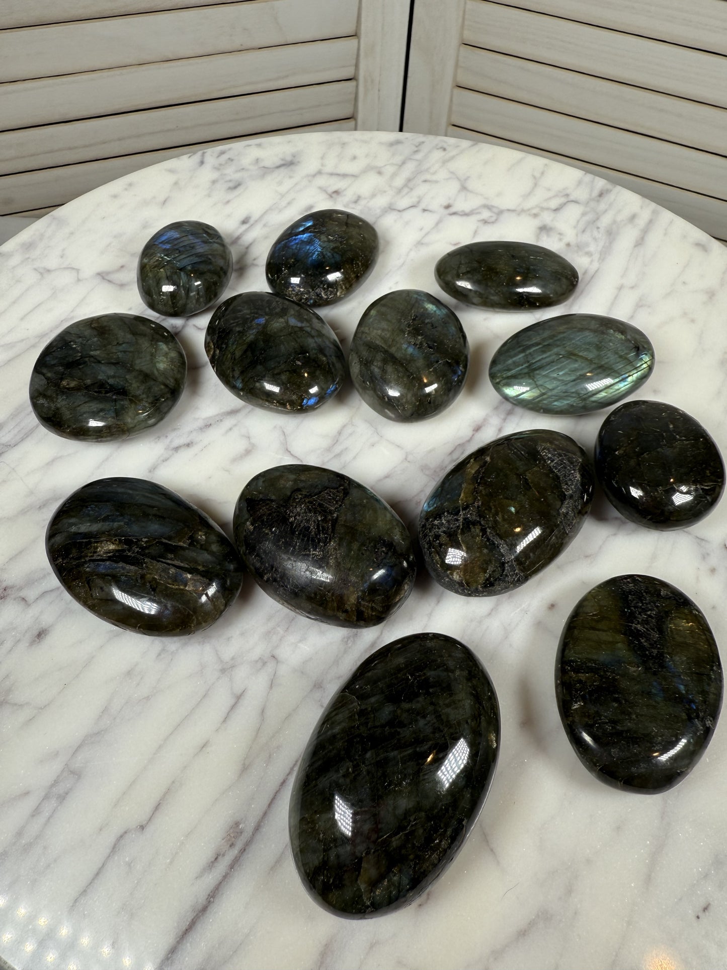 Labradorite Palm Stone