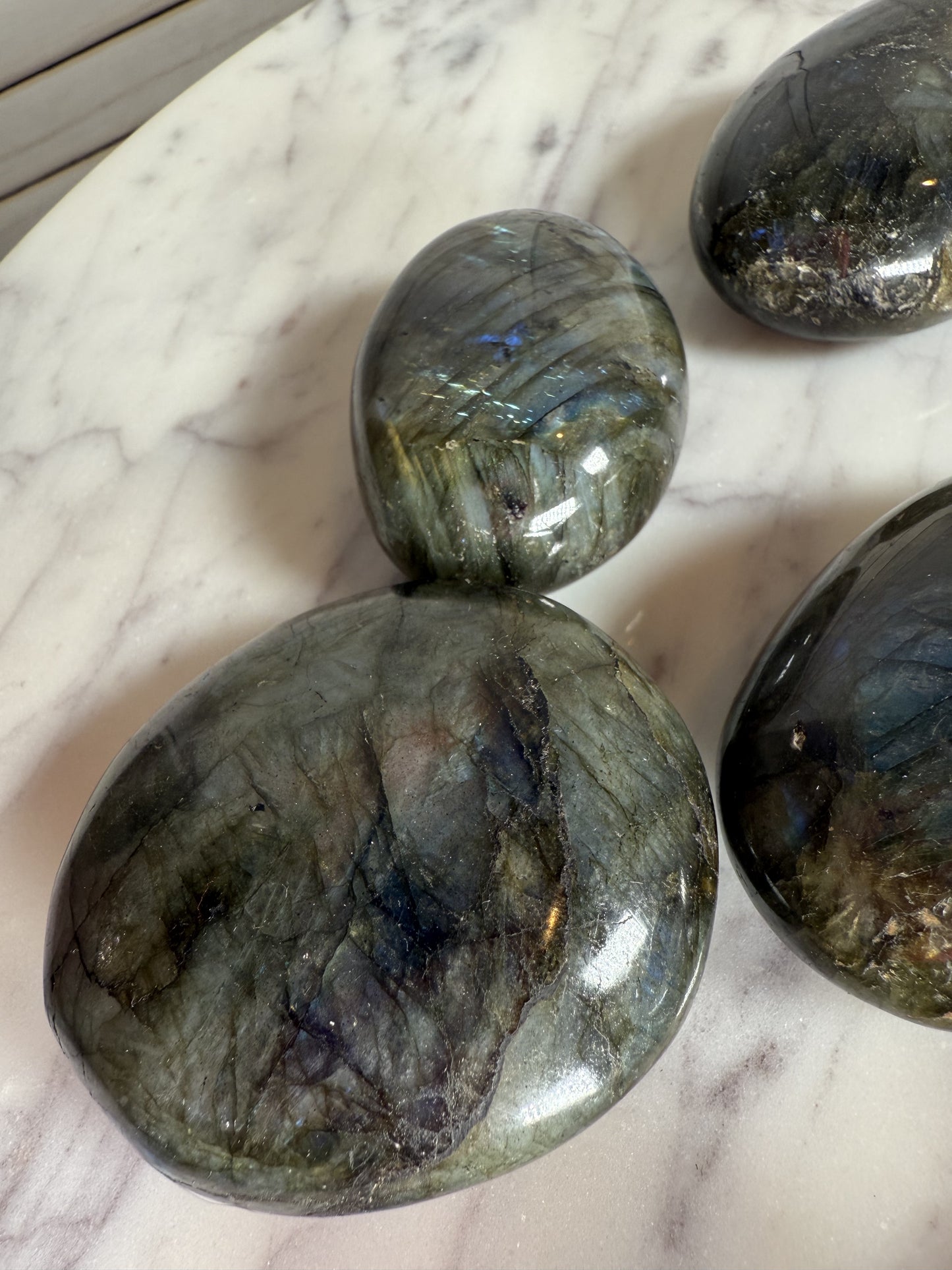 Labradorite Palm Stone