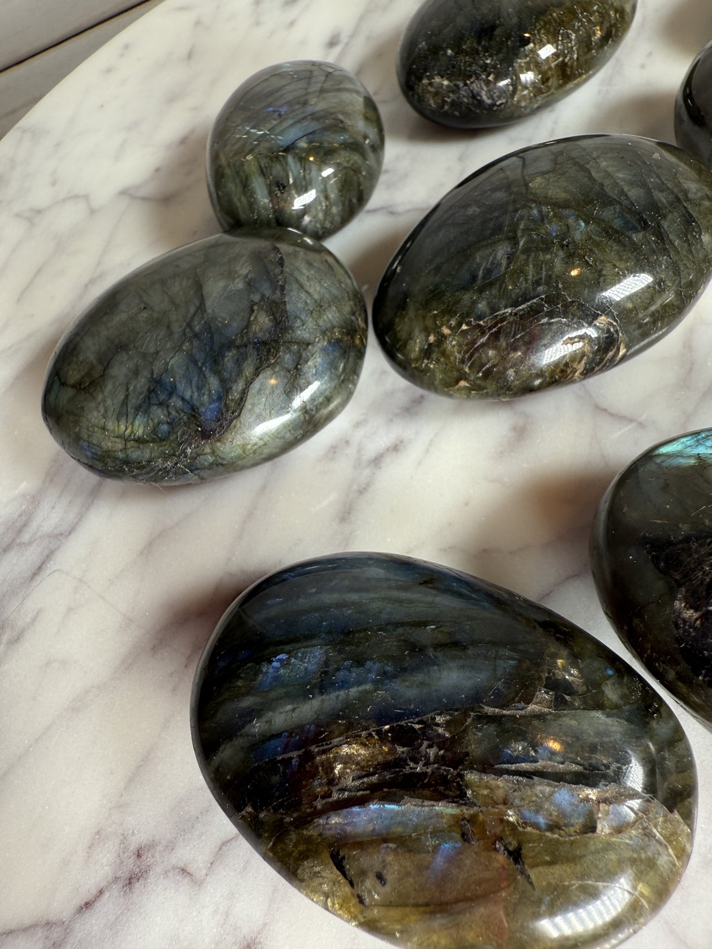 Labradorite Palm Stone