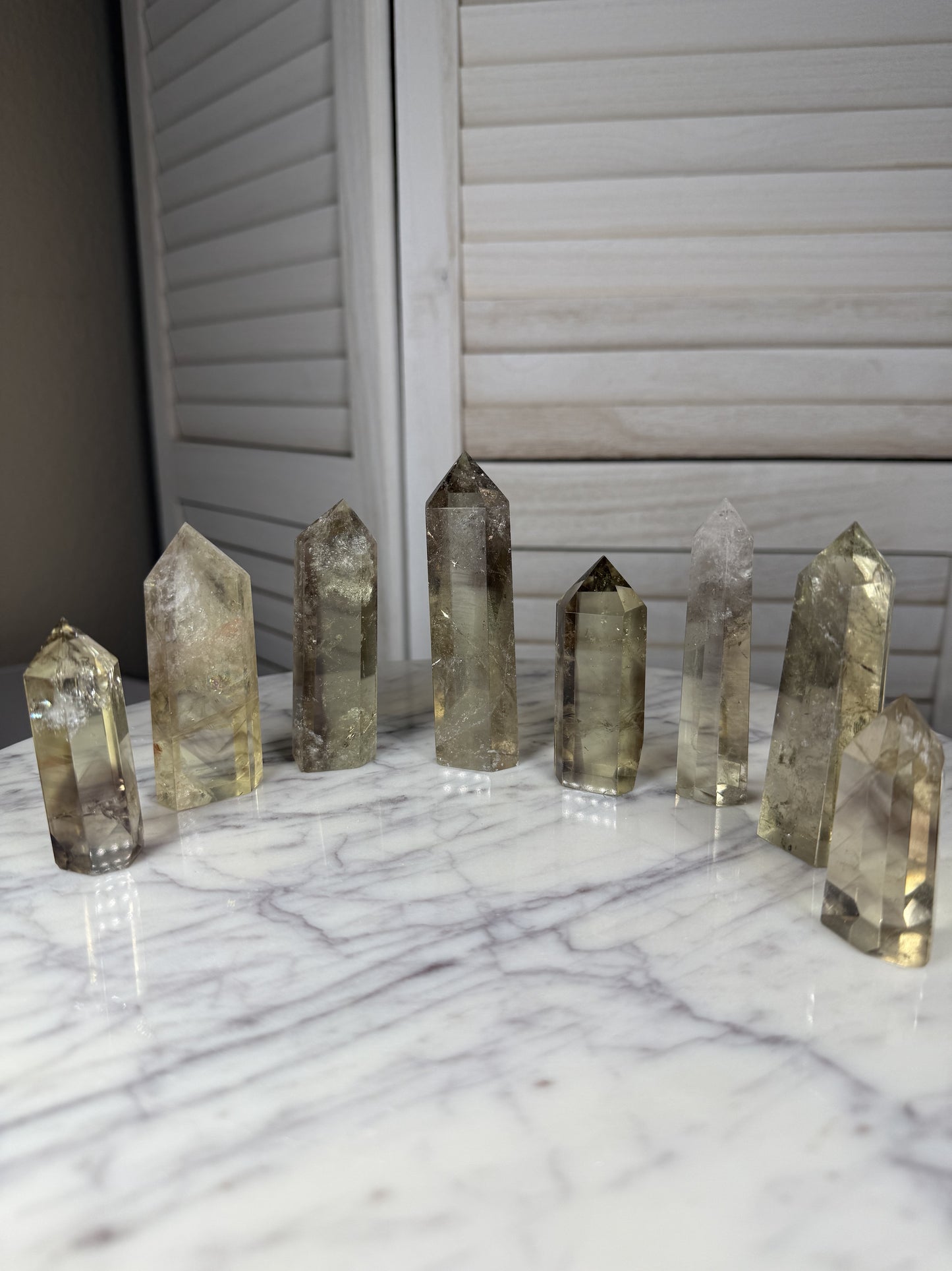 Lemon Quartz Tower
