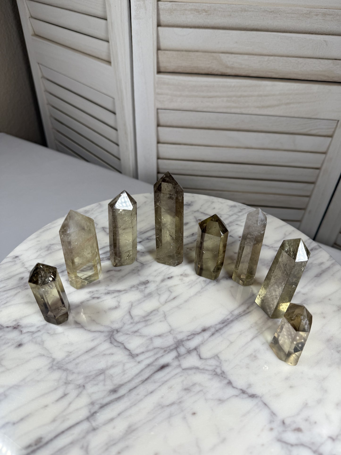 Lemon Quartz Tower
