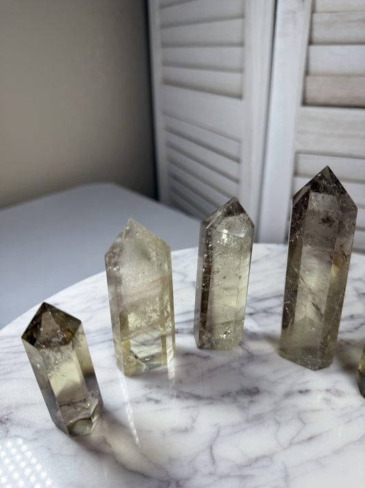 Lemon Quartz Tower
