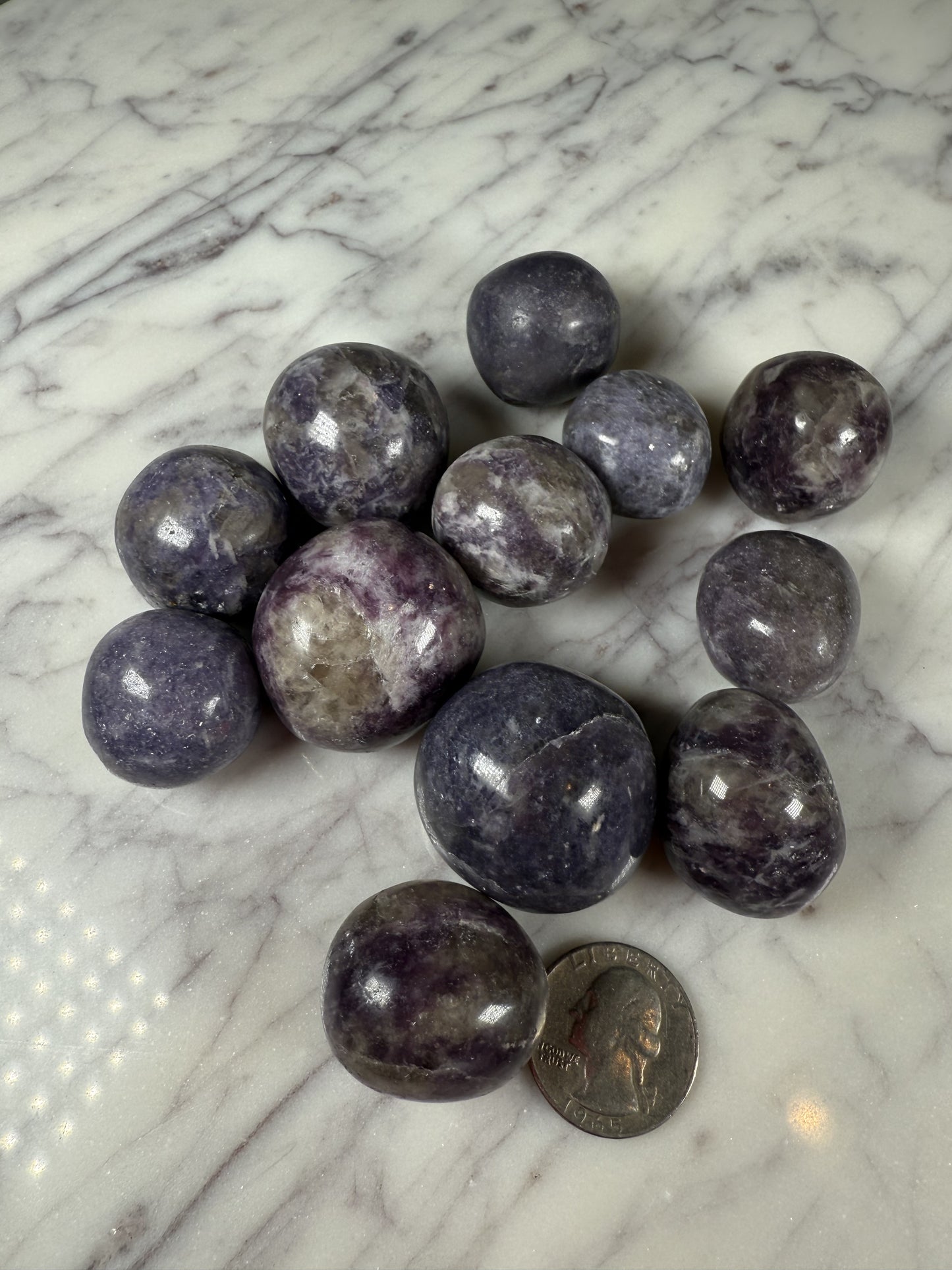 Lepidolite Mini Sphere Shape
