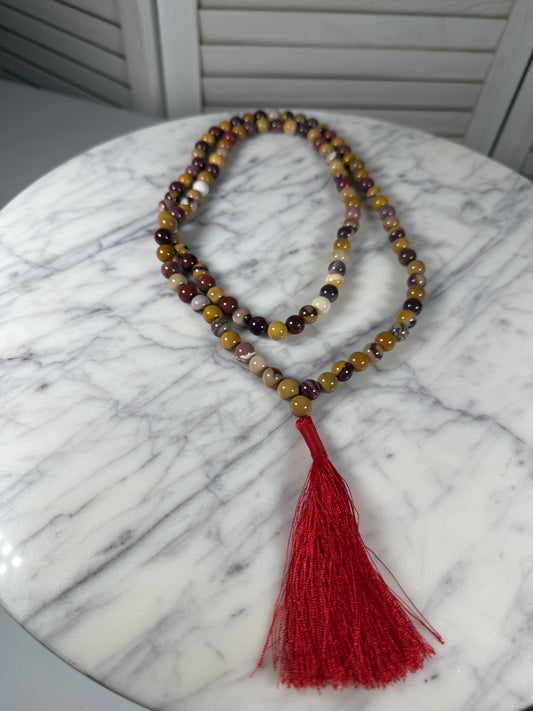 Mookaite Mala Necklace