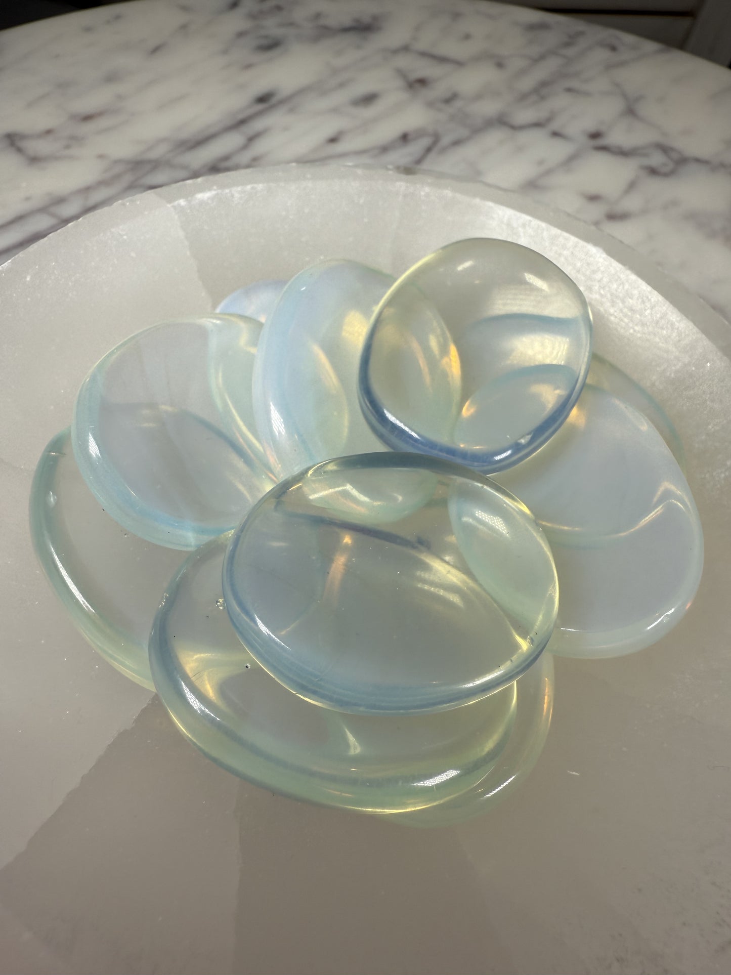 Opalite Worry Stones