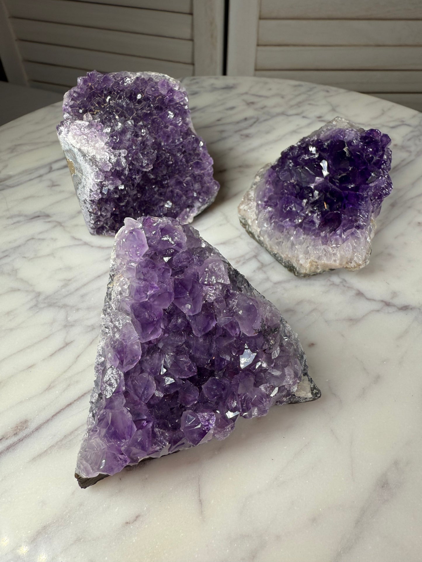 Amethyst Clusters from Uruguay