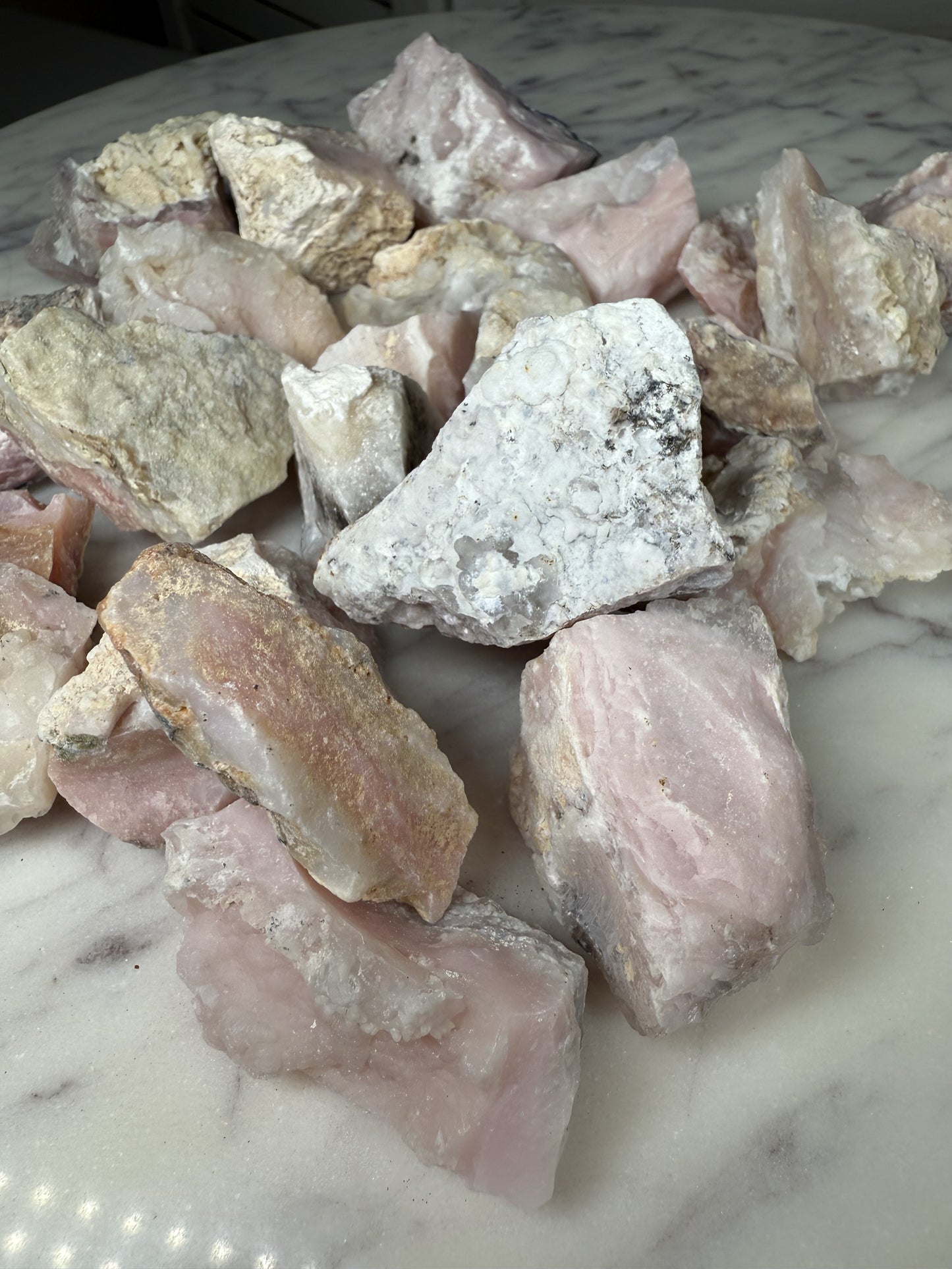 Pink Opal - Raw Stone