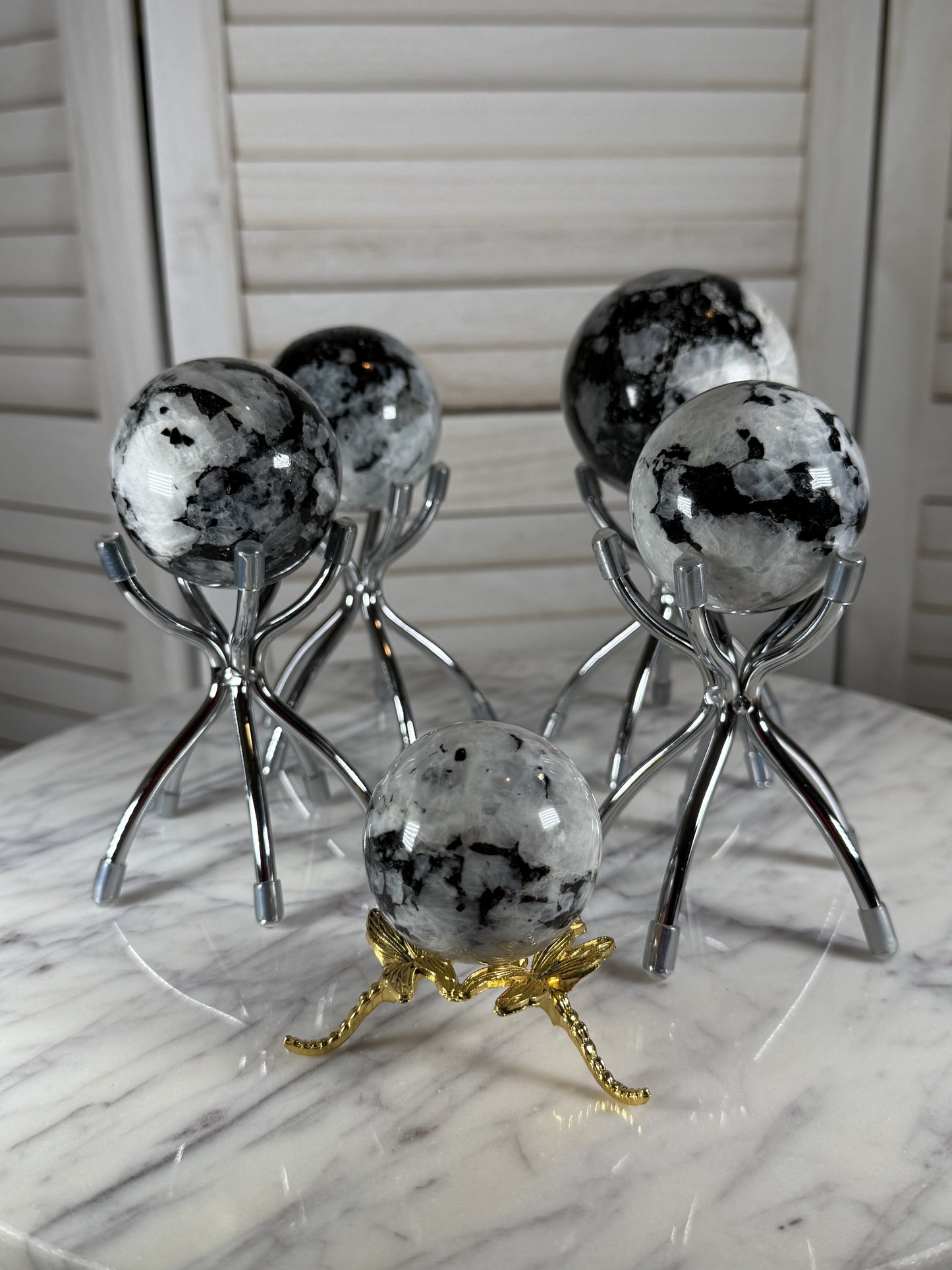 Rainbow Moonstone Sphere