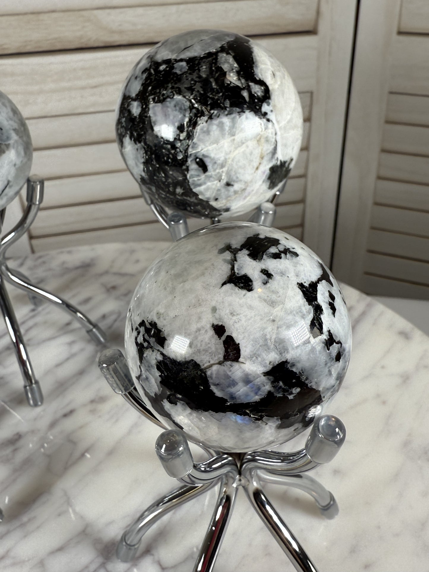 Rainbow Moonstone Sphere