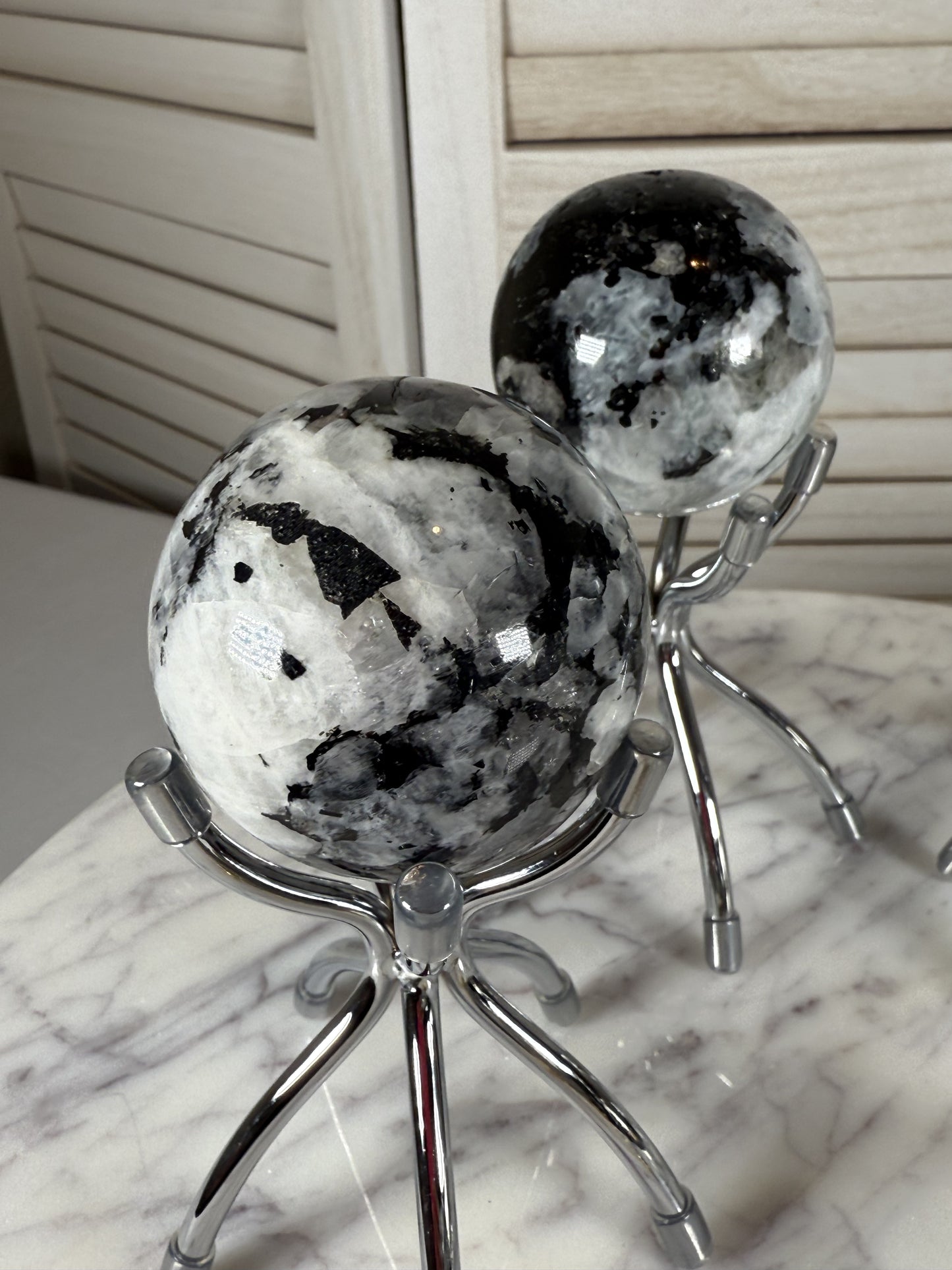 Rainbow Moonstone Sphere