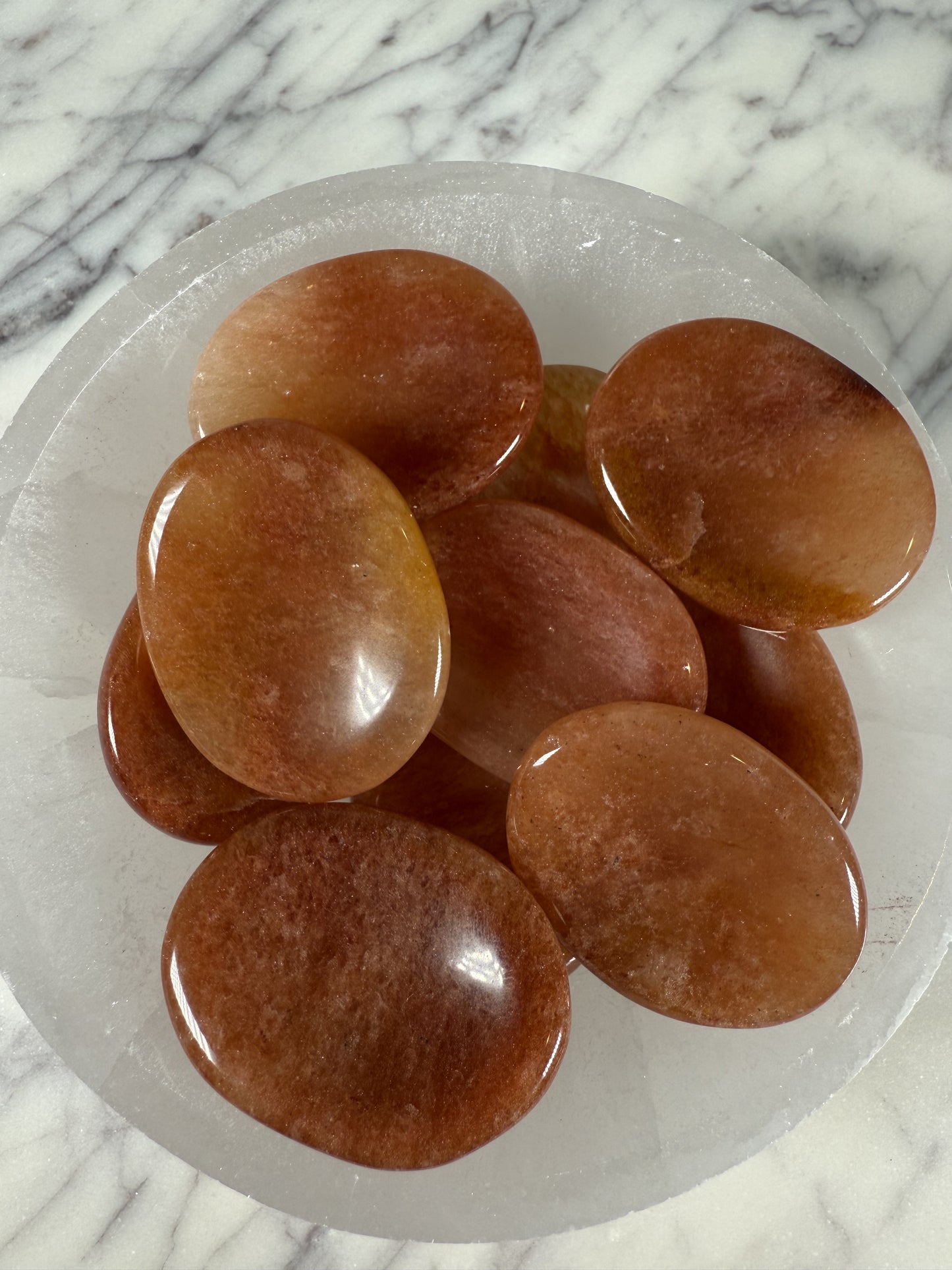 Red Aventurine Worry Stones