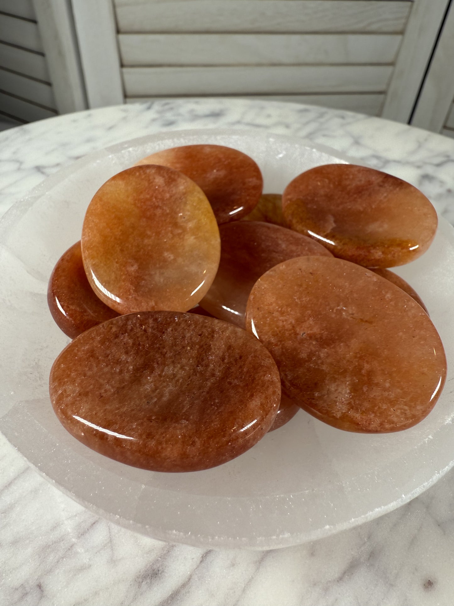 Red Aventurine Worry Stones