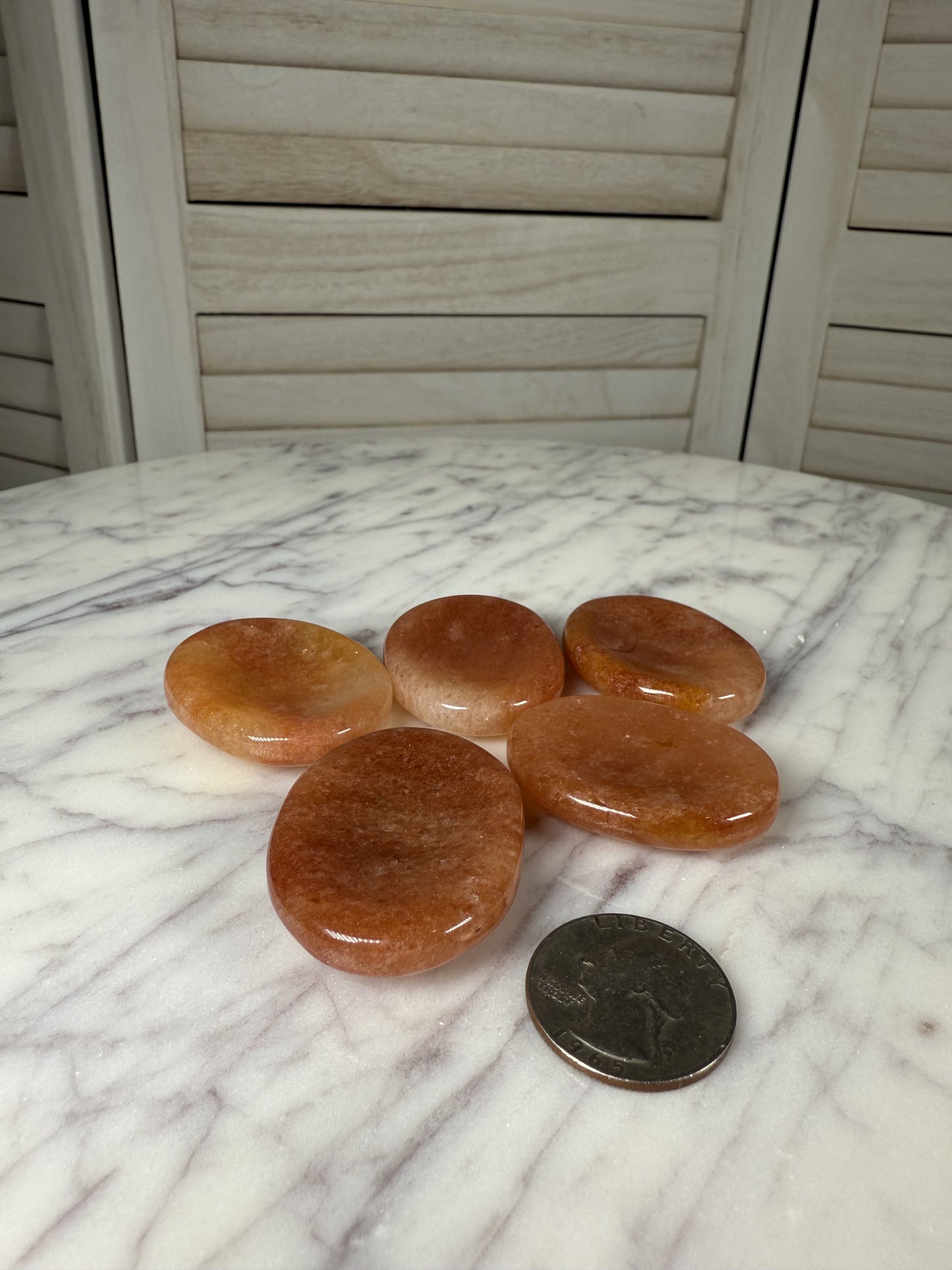 Red Aventurine Worry Stones