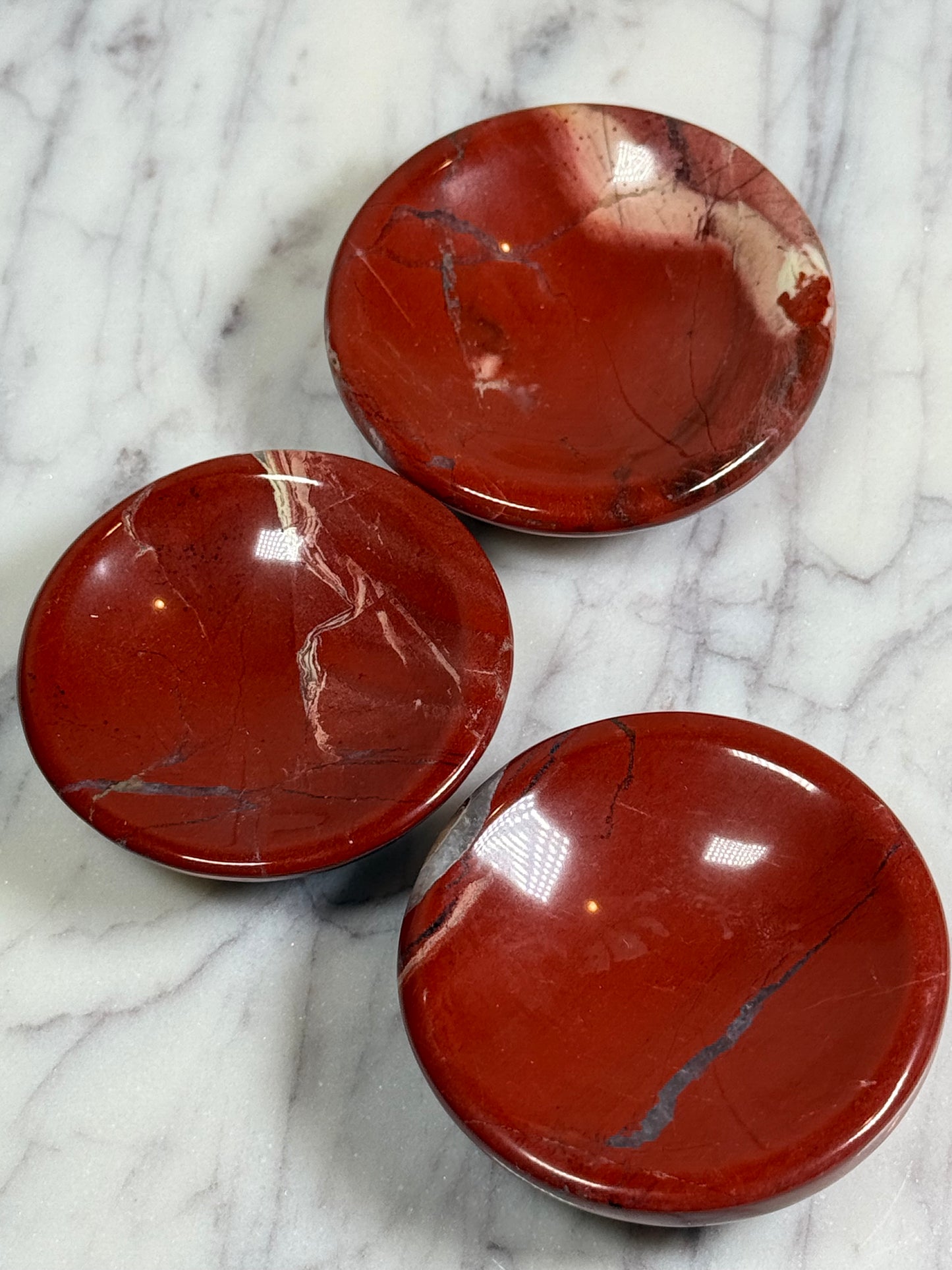 Red Jasper Small Dish / Sphere Holder
