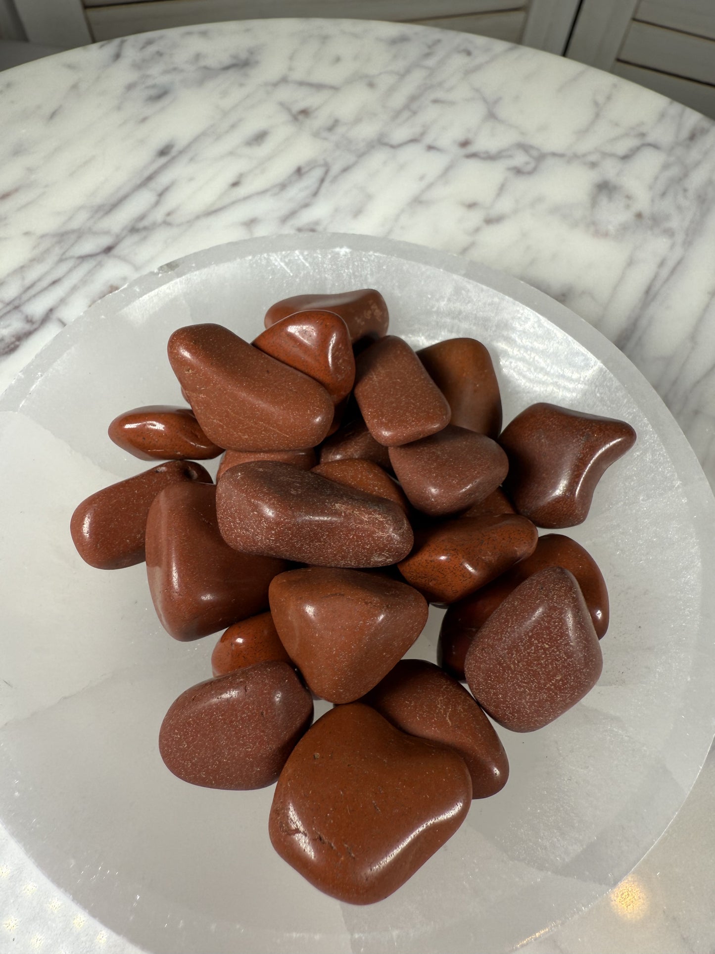 Red Jasper Tumble Stone