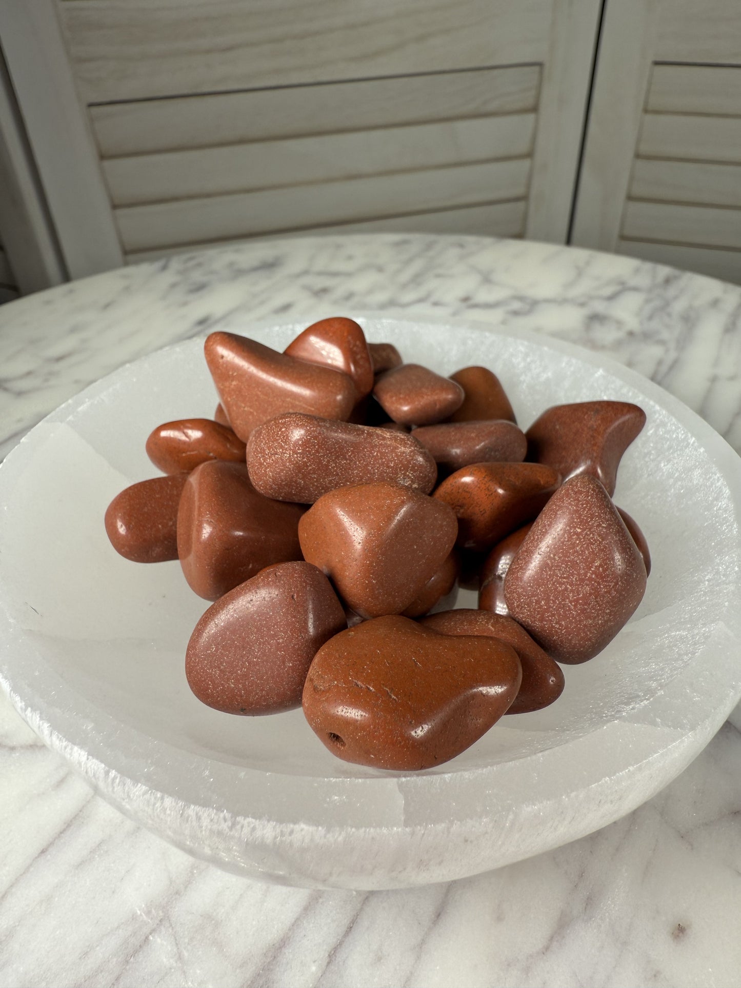 Red Jasper Tumble Stone