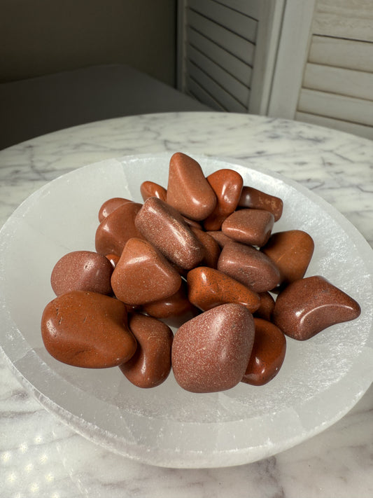 Red Jasper Tumble Stone