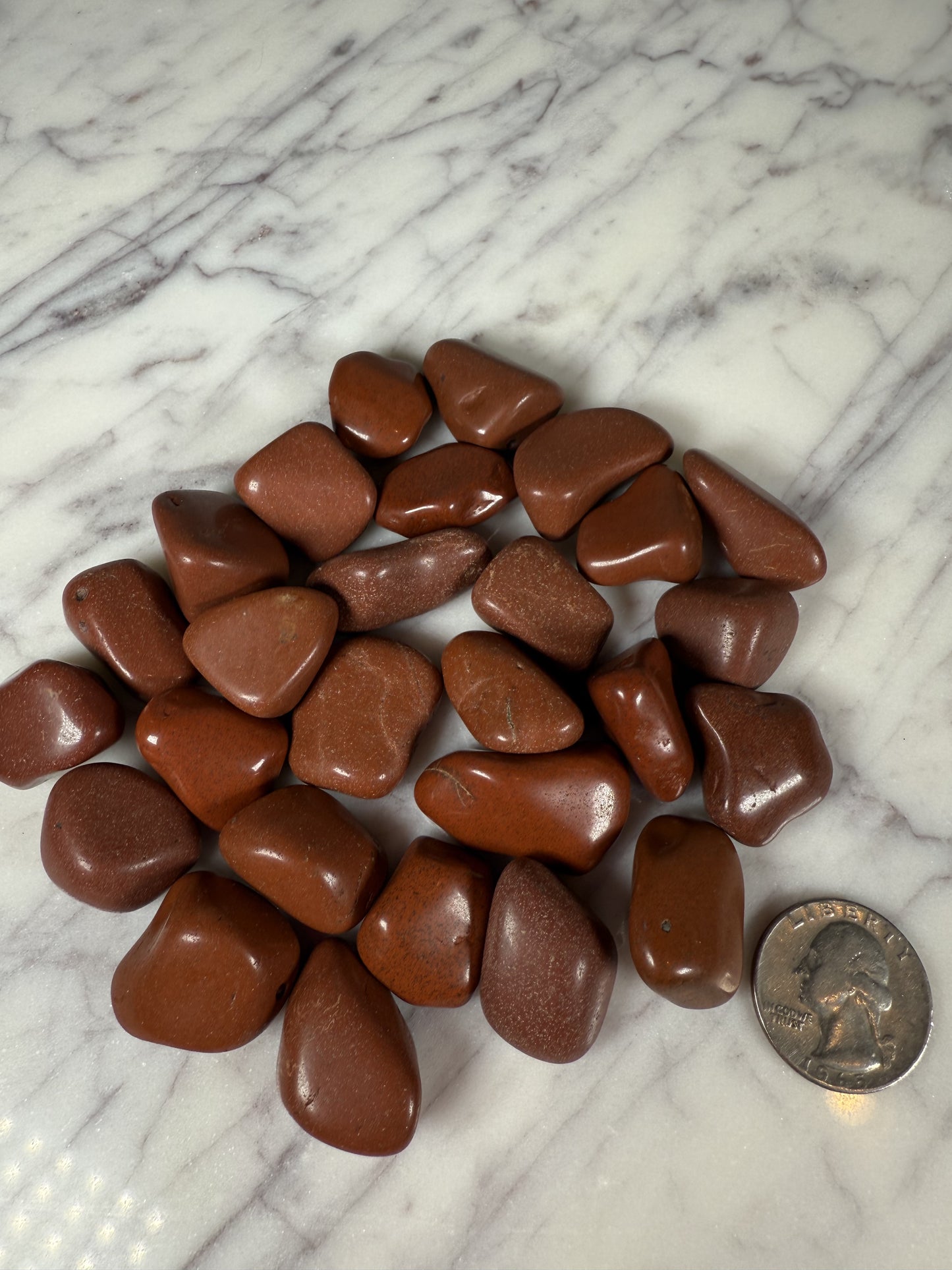 Red Jasper Tumble Stone
