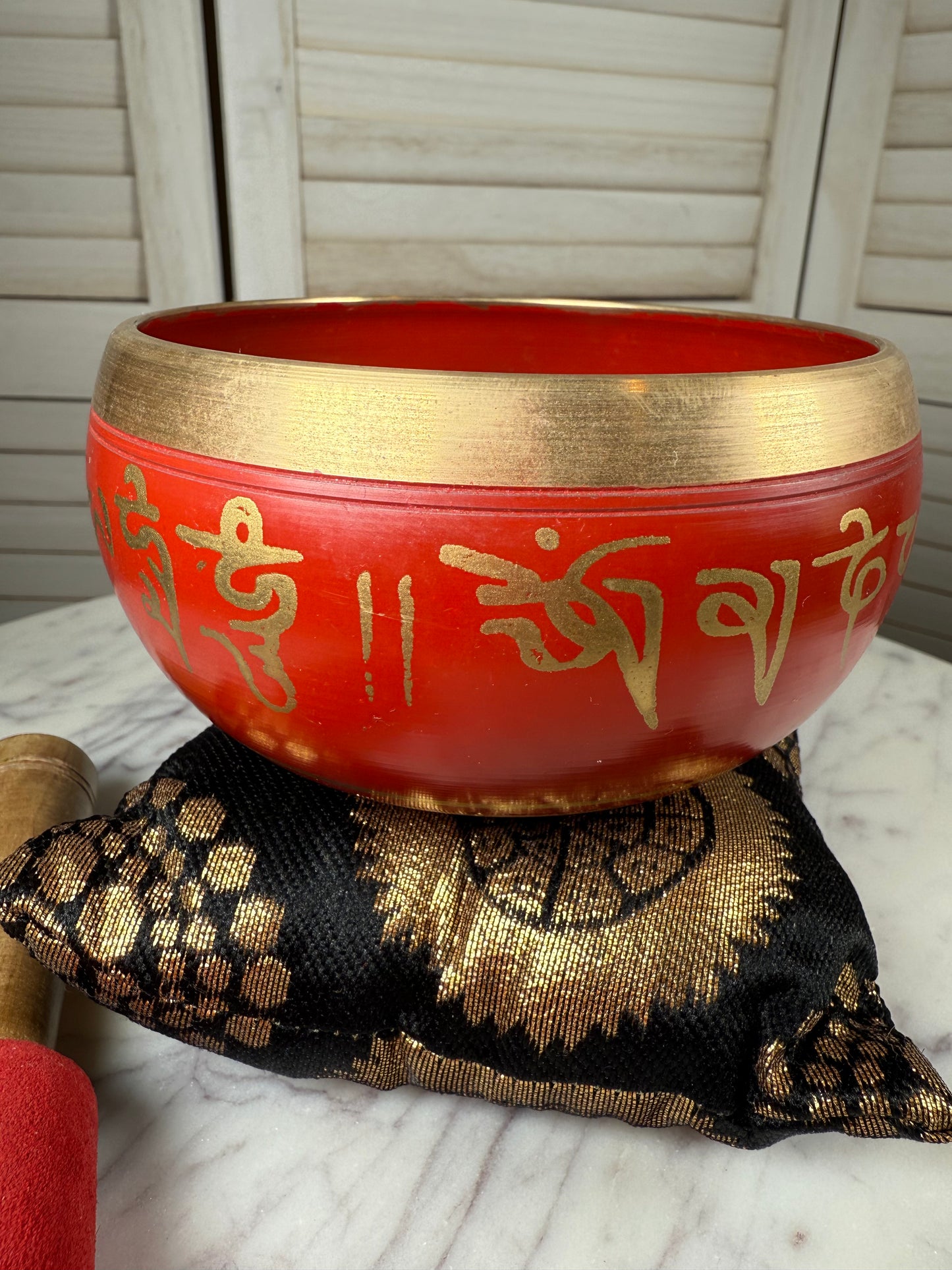 Singing Bowl - Red