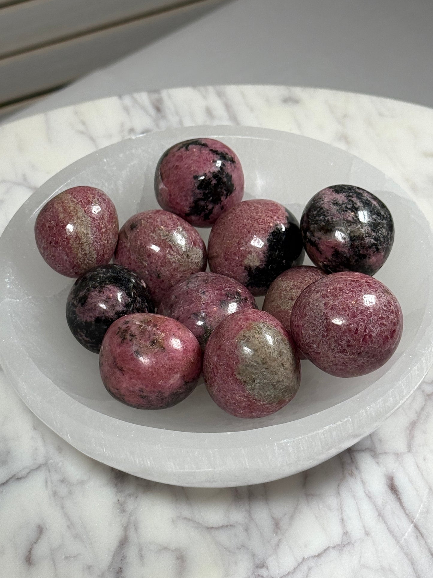 Rhodonite Mini Sphere Shape