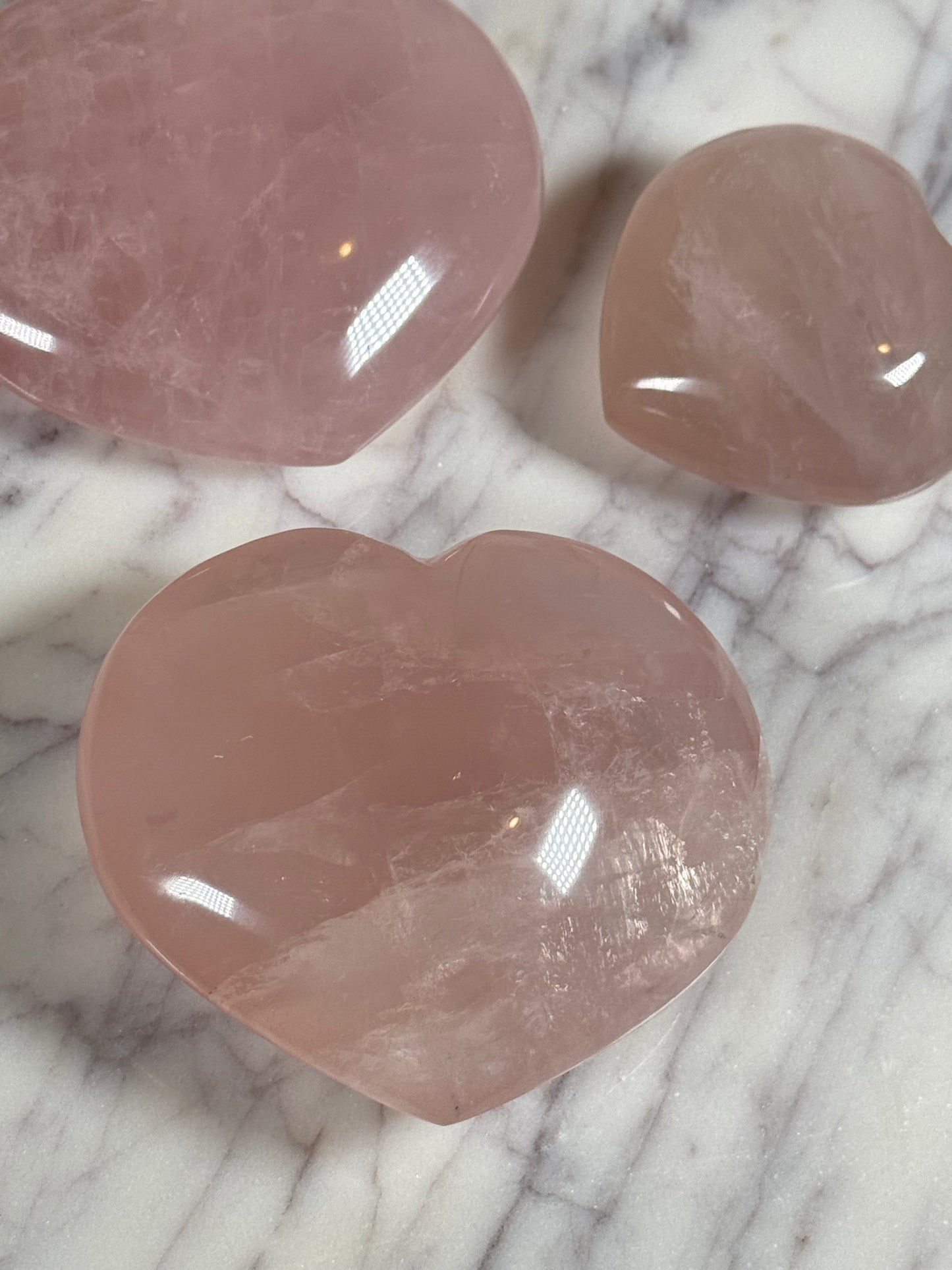 Rose Quartz Heart