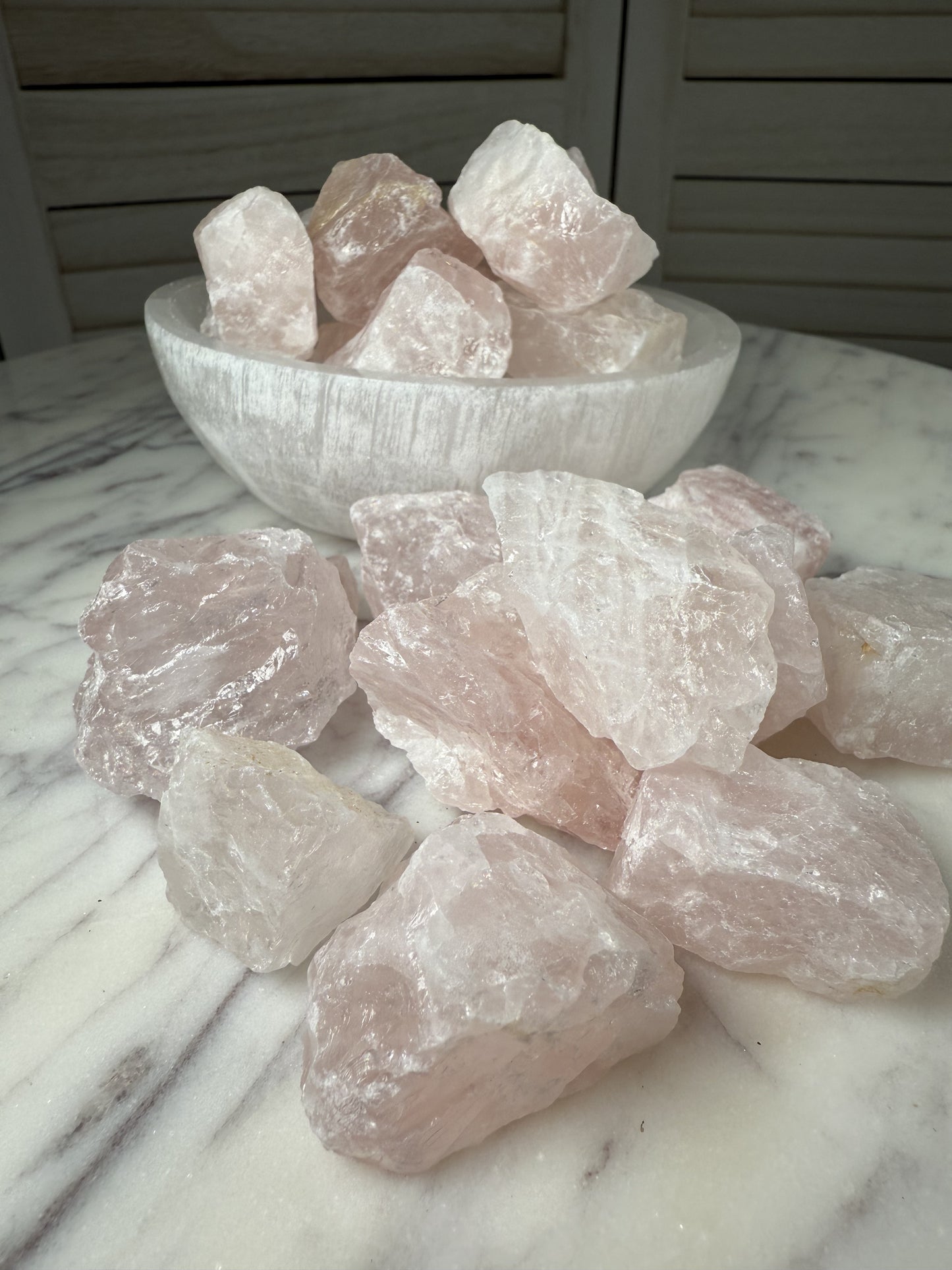 Rose Quartz - Raw Stone