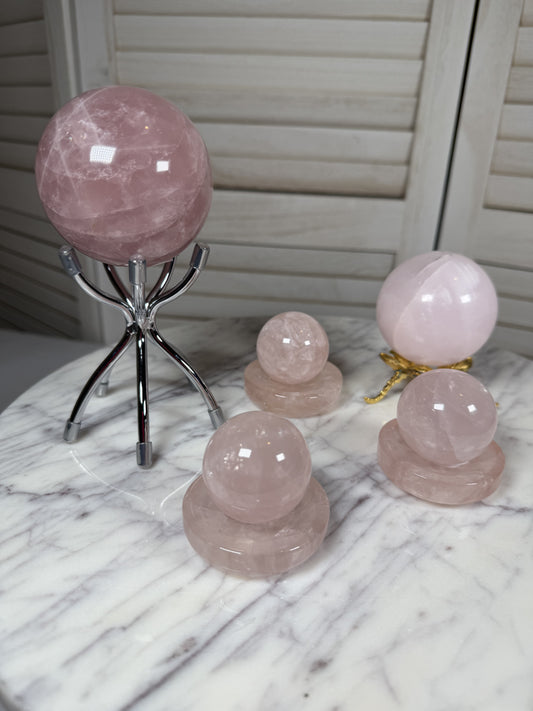 Rose Quartz Sphere