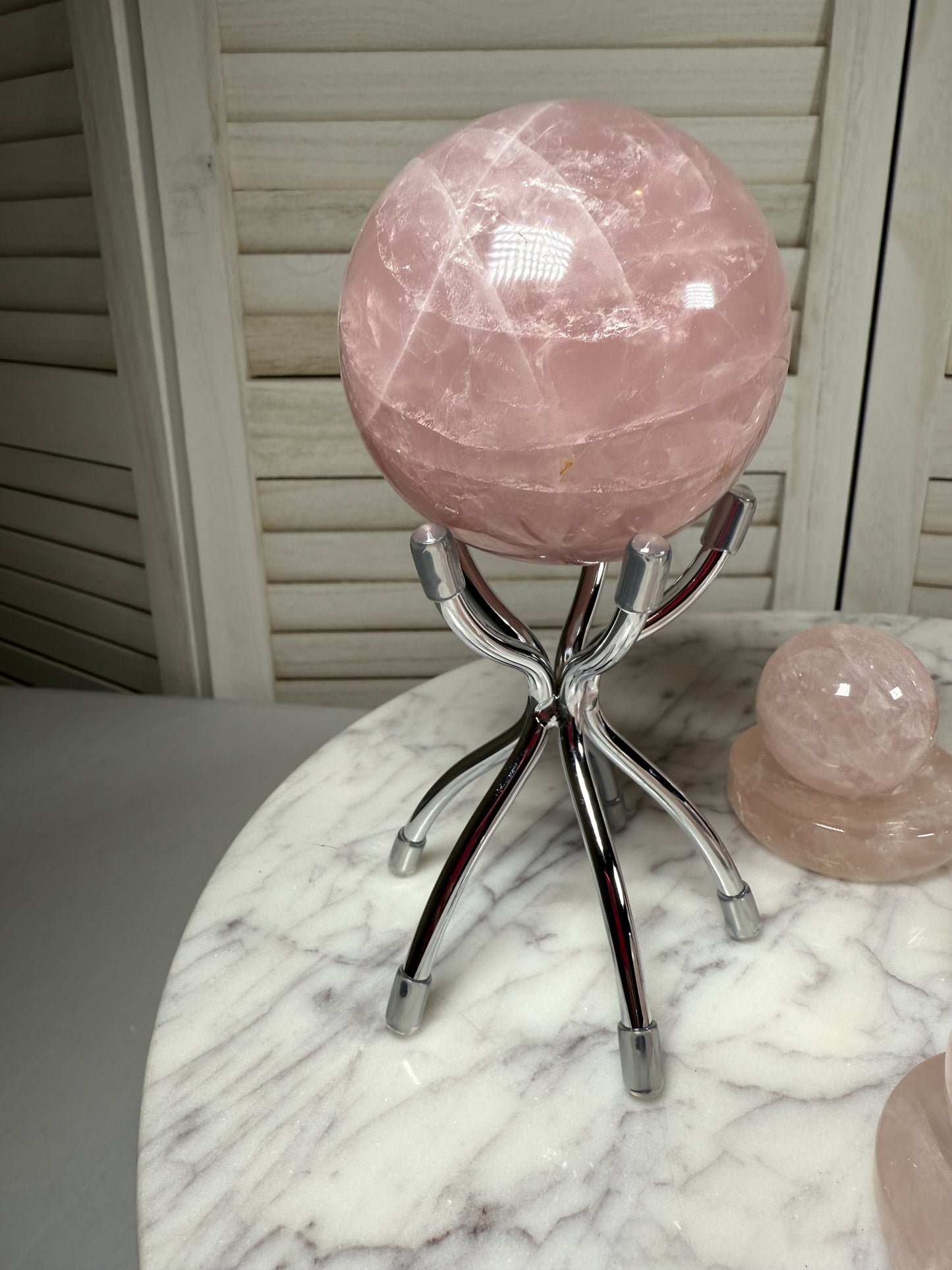 Rose Quartz Sphere