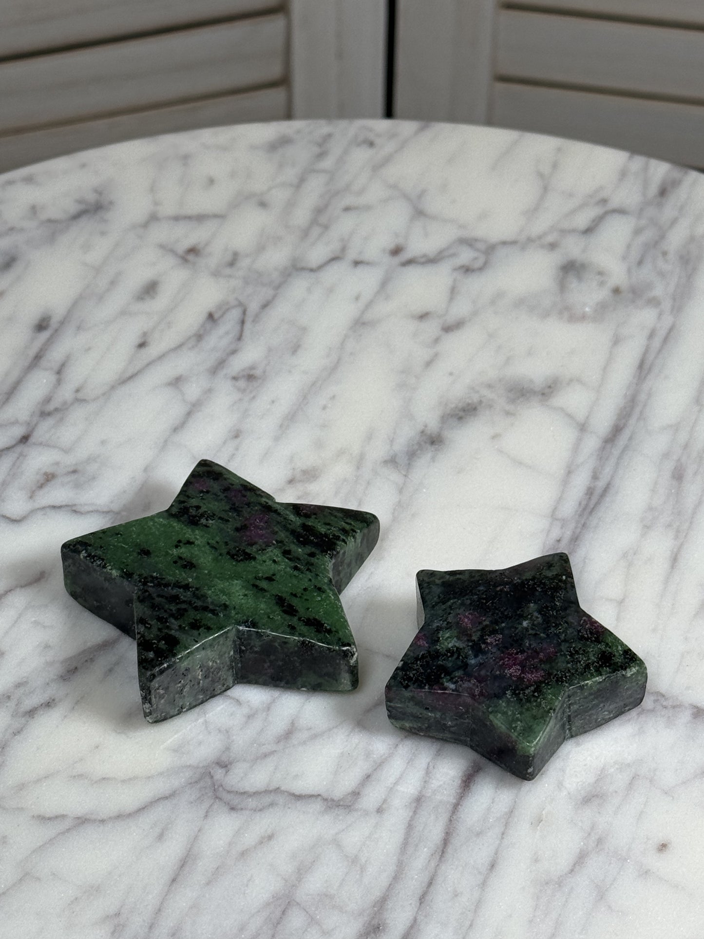 Ruby in Zoisite Stars