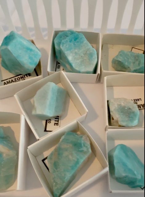 Amazonite Raw Stones