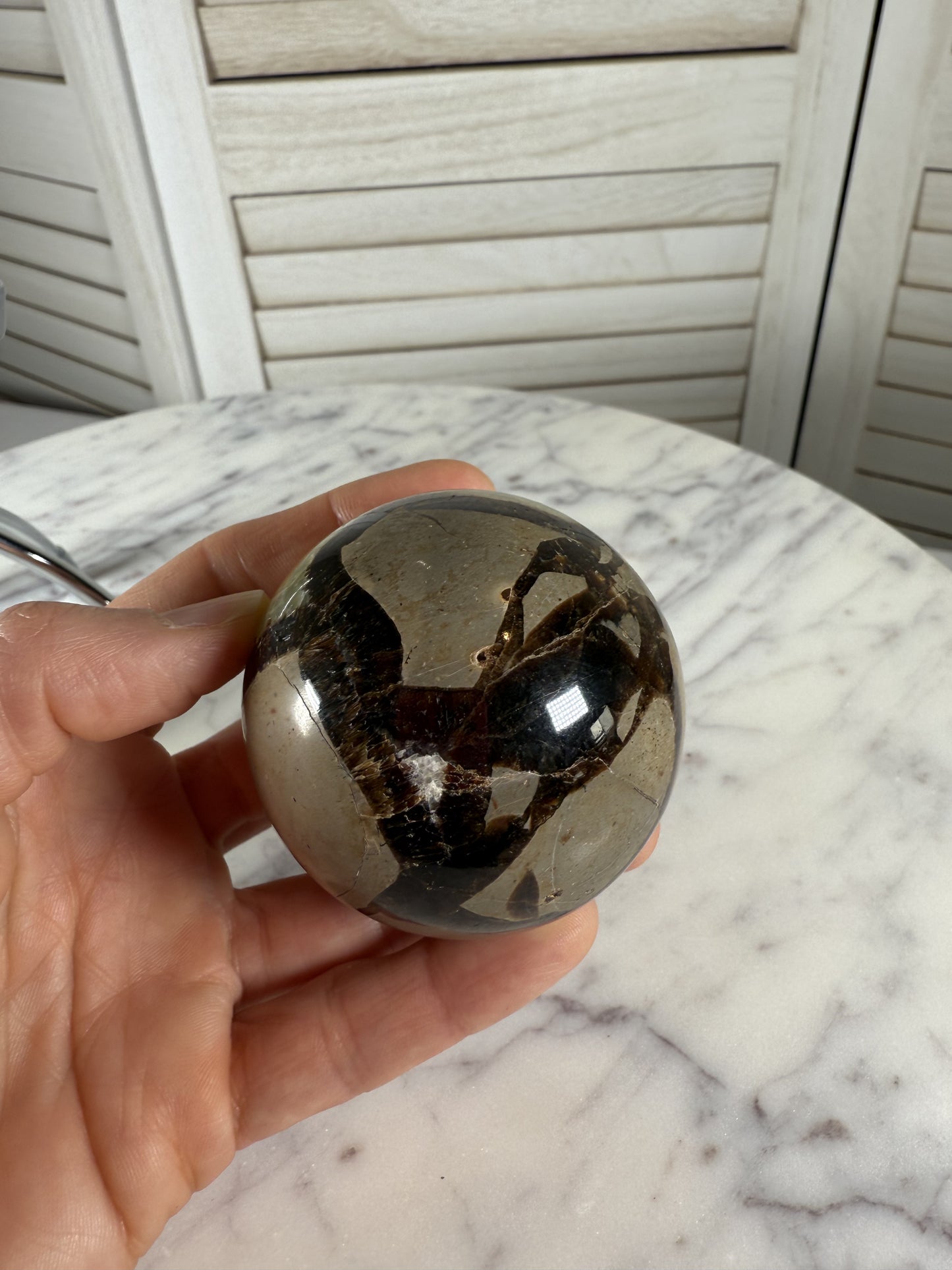 Septarian Sphere