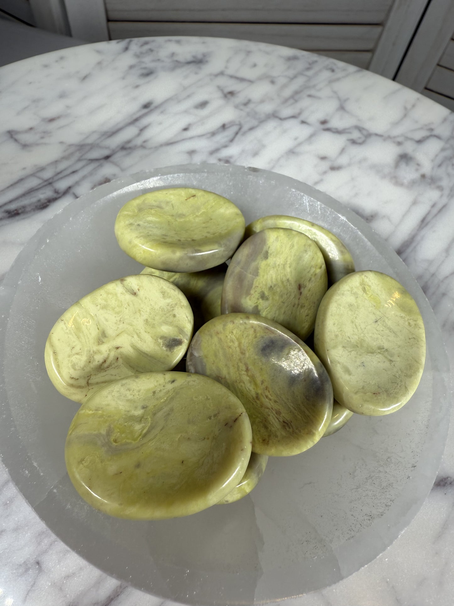 Serpentine Worry Stones