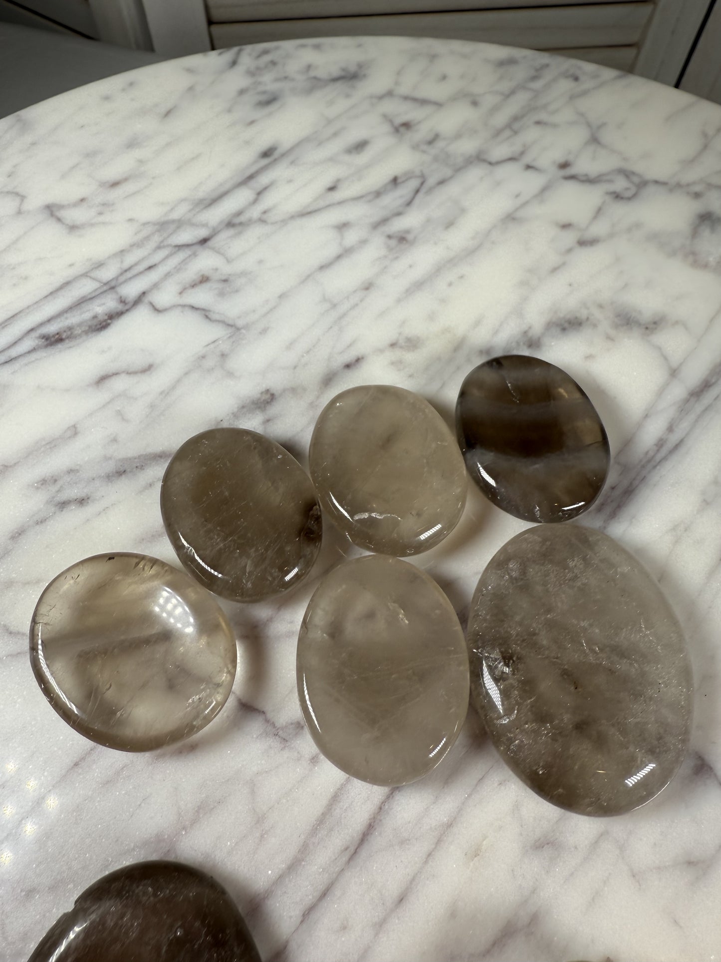 Smoky Quartz Worry Stones