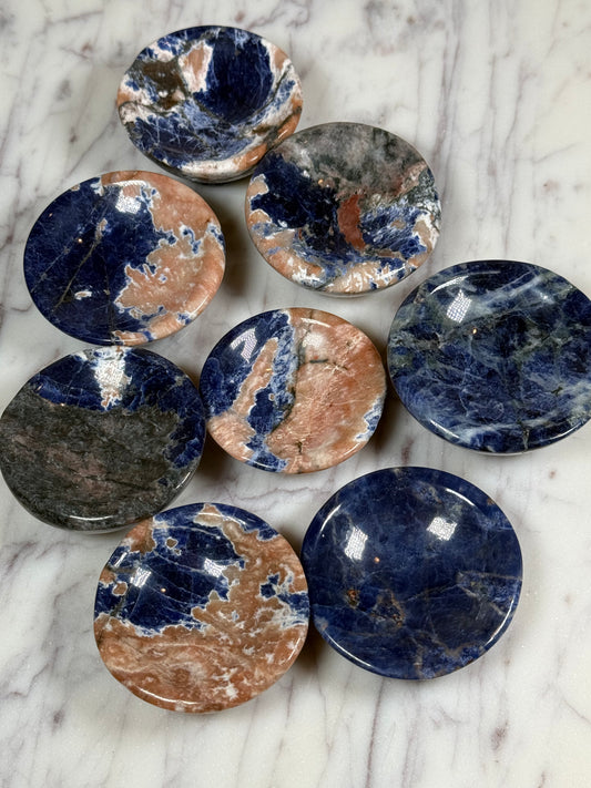 Sodalite Small Dish / Sphere Holder