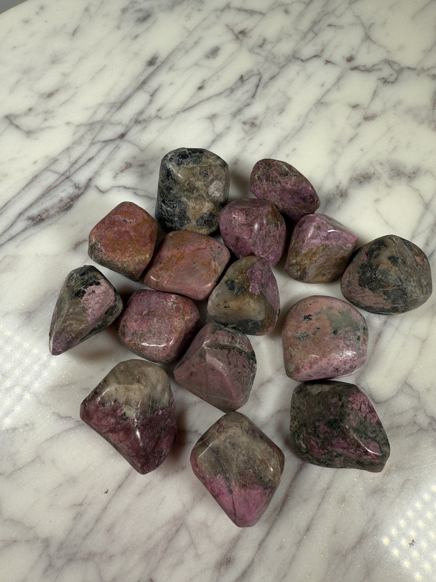 Cobalto Calcite Tumble Stone
